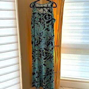 Lilly Pulitzer cotton maxi dress size XL